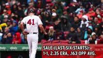 Chris Sale's Four-Seam Fastball Has Vastly Improved