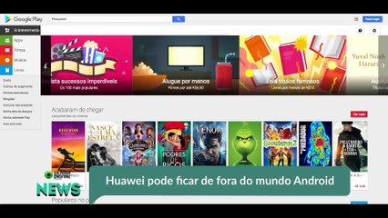 Huawei pode ficar de fora do mundo Android