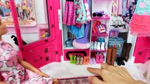 Barbie Bedroom House Morning Routine Barbie Scooter Puppyدمية باربي البيت غرفة نومBarbie Quarto Casa | Karla D.