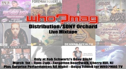 WHO?MAG Distribution - Live Video Mixtape - Some of today's best indie performers!