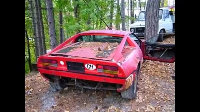 FERRARI PORSCHE ROLLS ROYCE AUTOS LUJOSOS ABANDONADOS