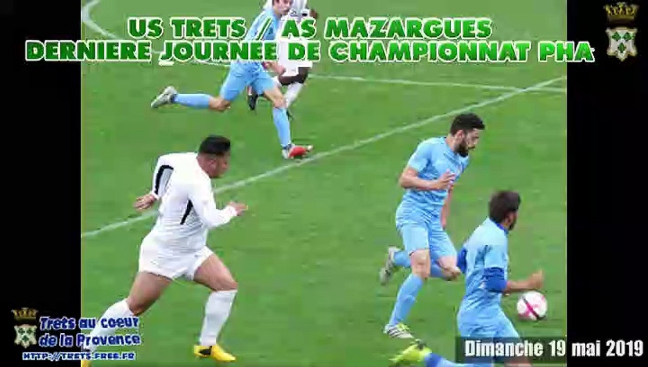 FOOT - TRETS - AS MAZARGUES championnat PHA 19MAI2019