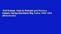 Full E-book  How to Rebuild and Restore Classic Harley-Davidson Big Twins 1936-1964 (Motorbooks