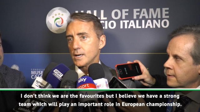 Italy could play an important part at Euro 2020 - Mancini