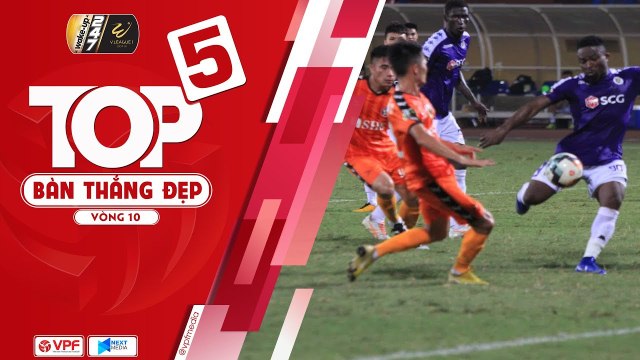 Bàn thắng ý nghĩa của Hùng Dũng lọt top 5 siêu phẩm vòng 10 Wake up 247 V-League 2019 | VPF Media