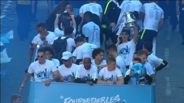 City parade historic treble in Manchester