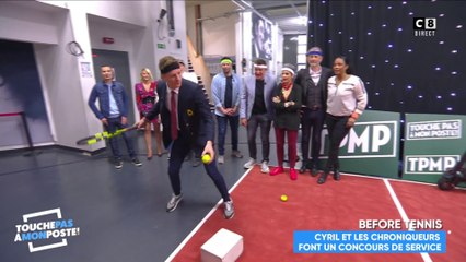 Battle de tennis : les chroniqueurs en mode Roland-Garros !