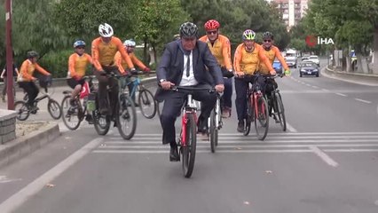 Başkan Atay Mesaiye 2 Tekerlekli Makam Aracıyla Geldi