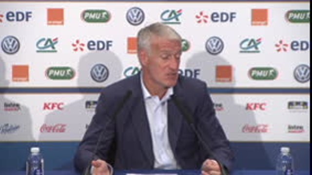 Bleus - Deschamps : Les joueurs ne peuvent pas tout le temps être au top