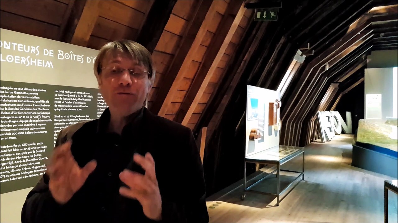 Exposition "L'horlogerie dans ses murs" au musée du Temps de Besançon