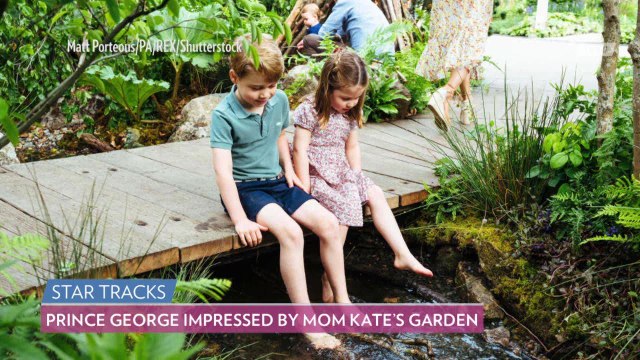 Prince George Has the Perfect Response When Prince William Asks Him to Rate Mom Kate's Garden