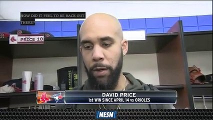 David Price 'Felt Better' As Game Went On In Return From Injured List