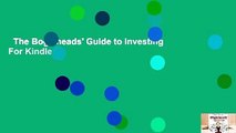 The Bogleheads' Guide to Investing  For Kindle