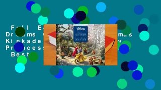 Full E-book  Disney Dreams Collection Thomas Kinkade Studios Disney Princess Coloring Book  Best