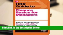 Full version HBR Guide to Finance Basics for Managers (HBR Guide Series) For Kindle