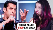 Salman Khan CROPS Aishwarya Rai From His THROWBACK Picture With Sharmin Segal