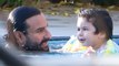 Taimur Ali Khan Enjoys In The Pool With Dad Saif Ali Khan | Summer 2019
