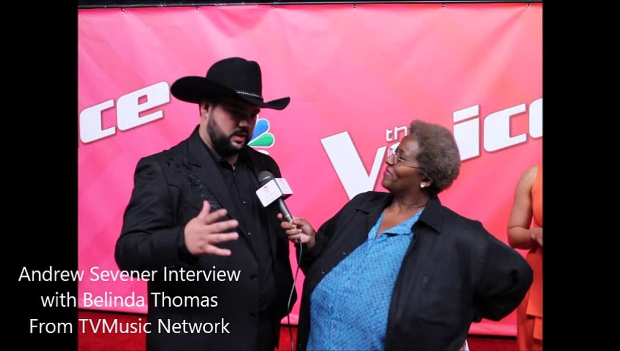 Andrew Sevener The Voice Season 16 Finale Interview - Team Blake