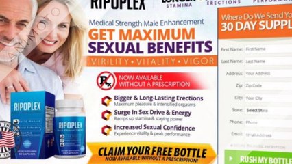 Ripoplex Male Enhancement Read Side Effects Scam Benefits Price?