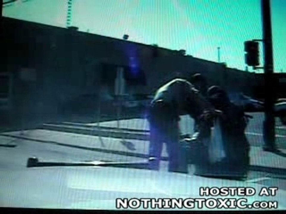 Police vs wheelchair