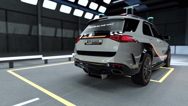 Mercedes-Benz Experimental Safety Vehicle ESF 2019 Trailer