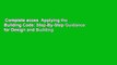 Complete acces  Applying the Building Code: Step-By-Step Guidance for Design and Building