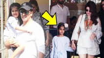 Akshay Kumar's With CUTE Daughter Nitara and Wife Twinkle Khanna On a Post Launch In Bandra