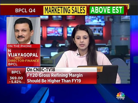 BPCL expects FY20 GRMs to be better than FY19