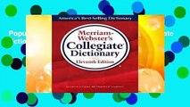 Popular to Favorit  Merriam-Webster's Collegiate Dictionary by Merriam-Webster