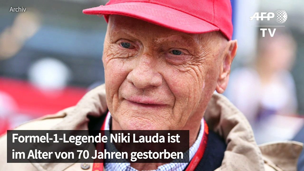 Niki Lauda ist tot
