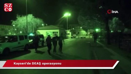 Kayseri’de IŞİD operasyonu: 10 gözaltı