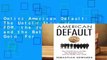 Online American Default: The Untold Story of FDR, the Supreme Court, and the Battle Over Gold  For