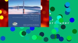 Trial New Releases  Learning Teaching (Macmillan Books for Teachers) by Jim Scrivener