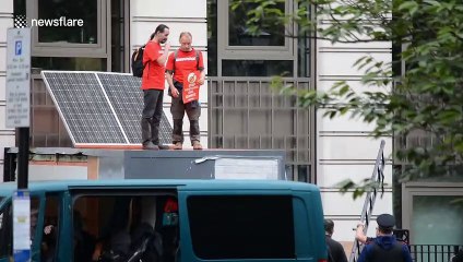 Greenpeace protest at BP headquarters ends with arrests