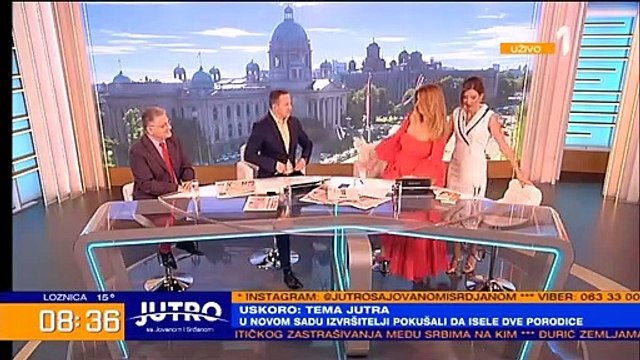 VESNA DEDIĆ ŠOKIRALA JOVANU JOKSIMOVIĆ U PROGRAMU: San mi je da vodim emisiju sa Srđanom Predojevićem i snimim duet sa Željkom Joksimovićem! A onda je sela na voditeljkino mesto i tražila da je IZBACE IZ STUDIJA!