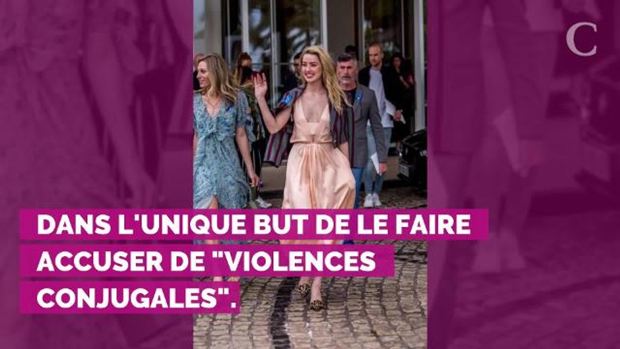 Johnny Depp affirme qu'Amber Heard s'est "peint des bleus au visage" pour l'accuser de violences conjugales