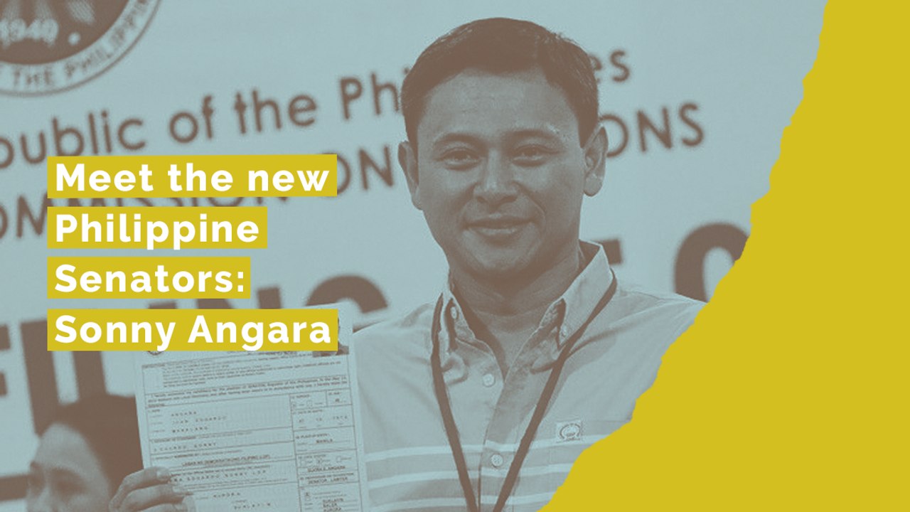 Meet the new Philippine Senators: Sonny Angara