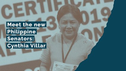 Meet the new Philippine Senators: Cynthia Villar