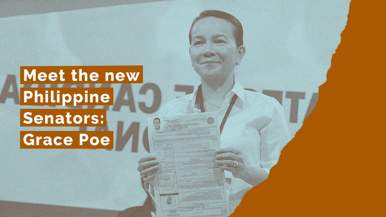 Meet the new Philippine Senators: Grace Poe