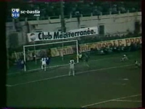 SC Bastia - Uefa Cup 1978