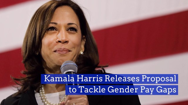 Kamala Harris Goes After Gender Pay Gaps