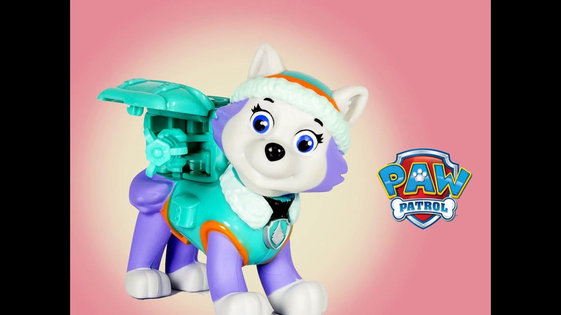 Paw Patrol Everest Action Pack Pup and Badge - Unboxing Demo Review - video  Dailymotion