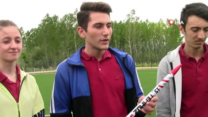 Lise öğrencilerinin yerli roketi gökyüzüyle buluştu