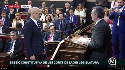 Romeva promet com a pres polític