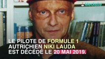 Le pilote de formule 1 Niki Lauda est décédé