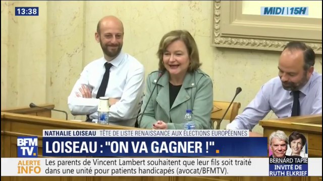 Européennes 2019: On va gagner s'est exclamée Nathalie Loiseau devant les députés LaREM