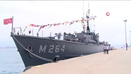 Tcg Erdemli Mayın Avlama Gemisi Alanya'da