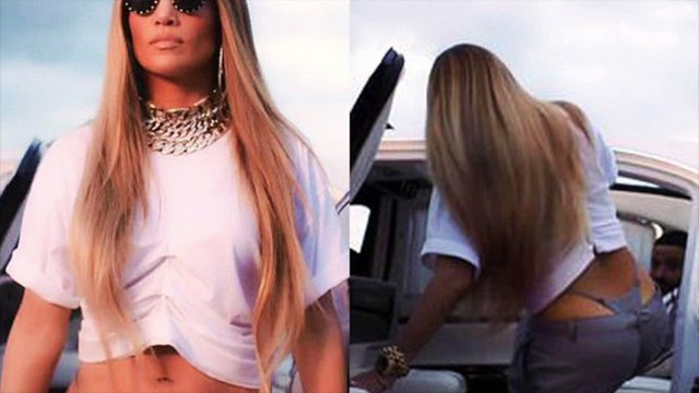 Jennifer Lopez chama atenção em clipe ao usar calça muito baixa e mostrar demais