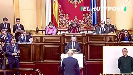 Romeva  promete la Constitución en catalán y por la República catalana en el Senado