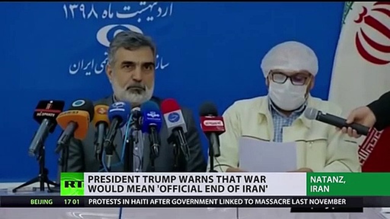 War with Iran will mean 'Offical END of Iran' – Trump as nuclear tensions escalate